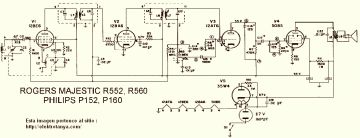 Rogers R560 schematic circuit diagram